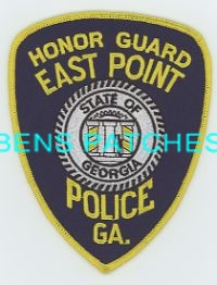 GEORGIA,EAST POINT POLICE HONOR GUARD 1